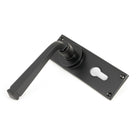 Aged Bronze Avon Lever Euro Lock Set | From The Anvil - Lever Euro - From The Anvil - Yester Home