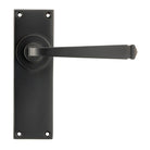 Aged Bronze Avon Lever Latch Set | From The Anvil - Lever Latch - From The Anvil - Yester Home