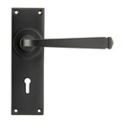 Aged Bronze Avon Lever Lock Set | From The Anvil - Lever Lock - From The Anvil - Yester Home