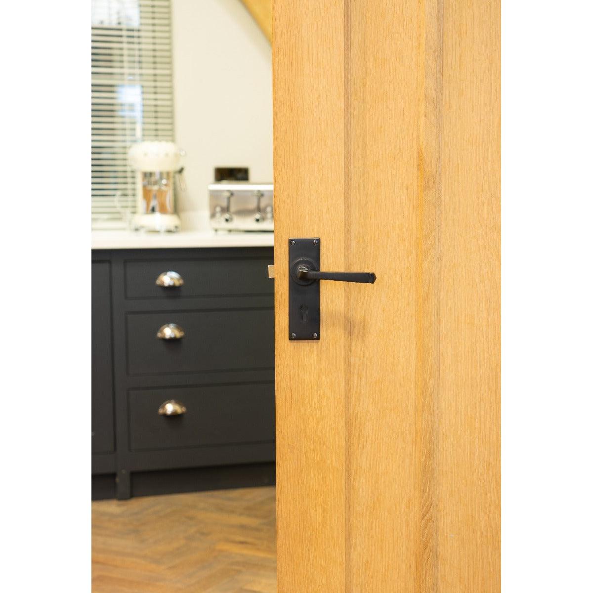 Aged Bronze Avon Lever Lock Set | From The Anvil-Lever Lock-Yester Home