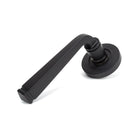 Aged Bronze Avon Round Lever on Rose Set (Plain) | From The Anvil - Concealed - From The Anvil - Yester Home
