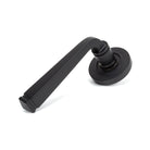 Aged Bronze Avon Round Lever on Rose Set (Plain) | From The Anvil-Concealed-Yester Home