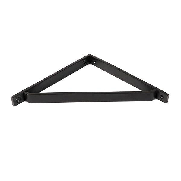Aged Bronze Barton Shelf Bracket (200mm x 200mm) | From The Anvil-Shelf Brackets-Yester Home