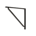 Aged Bronze Barton Shelf Bracket (200mm x 200mm) | From The Anvil-Shelf Brackets-Yester Home