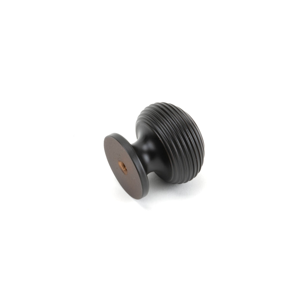 Aged Bronze Beehive Cabinet Knob 30mm | From The Anvil-Cabinet Knobs-Yester Home