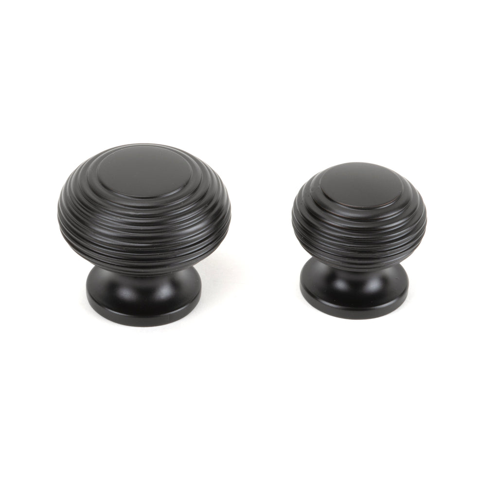Aged Bronze Beehive Cabinet Knob 40mm | From The Anvil-Cabinet Knobs-Yester Home