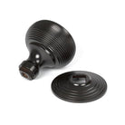 Aged Bronze Beehive Centre Door Knob | From The Anvil-Centre Door Knobs-Yester Home