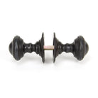 Aged Bronze Brockworth Mortice Knob Set | From The Anvil-Mortice Knobs-Yester Home