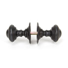 Aged Bronze Brockworth Mortice Knob Set | From The Anvil - Mortice Knobs - From The Anvil - Yester Home
