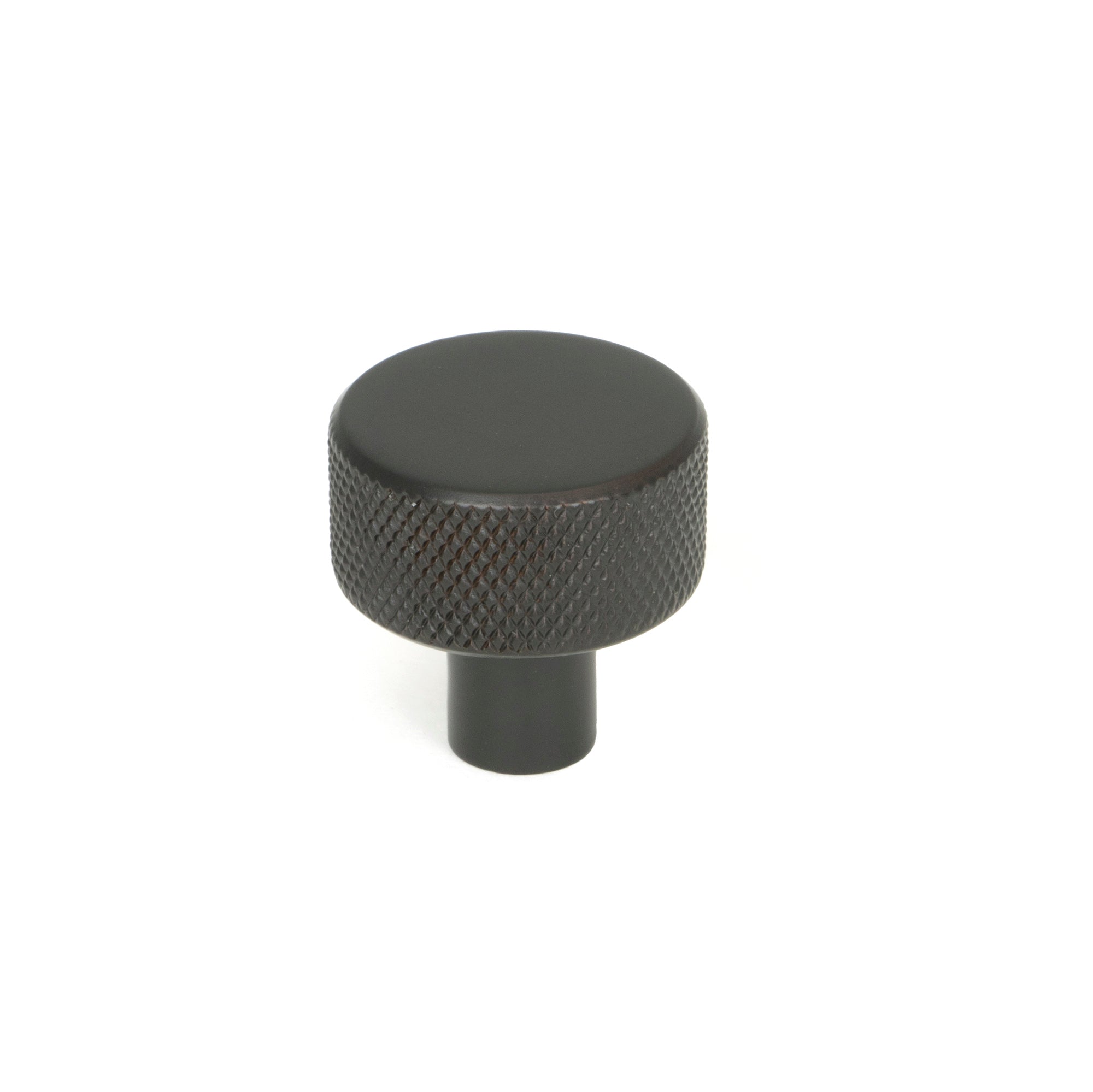 Aged Bronze Brompton Cabinet Knob - 25mm (No rose) | From The Anvil - Cabinet Knobs - From The Anvil - Yester Home