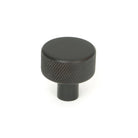 Aged Bronze Brompton Cabinet Knob - 25mm (No rose) | From The Anvil-Cabinet Knobs-Yester Home
