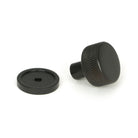 Aged Bronze Brompton Cabinet Knob - 25mm (Plain) | From The Anvil-Cabinet Knobs-Yester Home