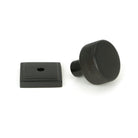 Aged Bronze Brompton Cabinet Knob - 25mm (Square) | From The Anvil - Cabinet Knobs - From The Anvil - Yester Home