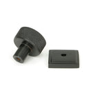Aged Bronze Brompton Cabinet Knob - 25mm (Square) | From The Anvil - Cabinet Knobs - From The Anvil - Yester Home
