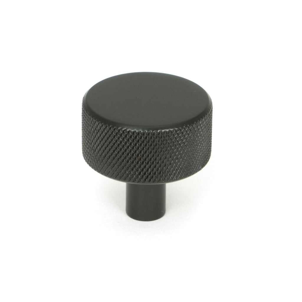Aged Bronze Brompton Cabinet Knob - 32mm (No rose) | From The Anvil-Cabinet Knobs-Yester Home