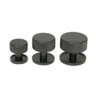 Aged Bronze Brompton Cabinet Knob - 32mm (Plain) | From The Anvil - Cabinet Knobs - From The Anvil - Yester Home