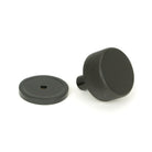 Aged Bronze Brompton Cabinet Knob - 32mm (Plain) | From The Anvil-Cabinet Knobs-Yester Home