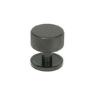 Aged Bronze Brompton Cabinet Knob - 32mm (Plain) | From The Anvil-Cabinet Knobs-Yester Home
