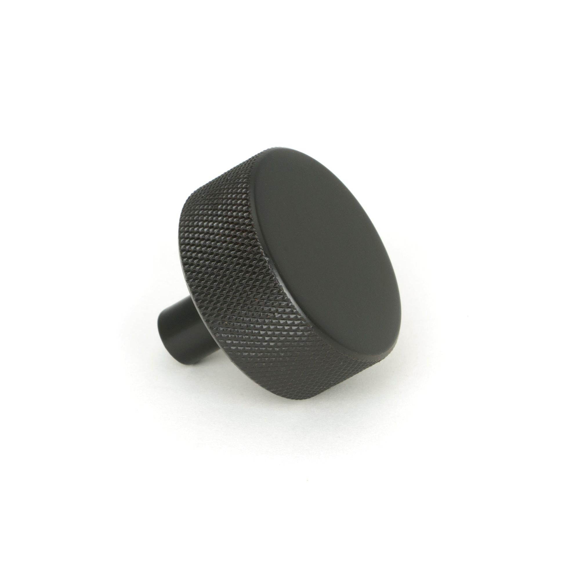 Aged Bronze Brompton Cabinet Knob - 38mm (No rose) | From The Anvil - Cabinet Knobs - From The Anvil - Yester Home