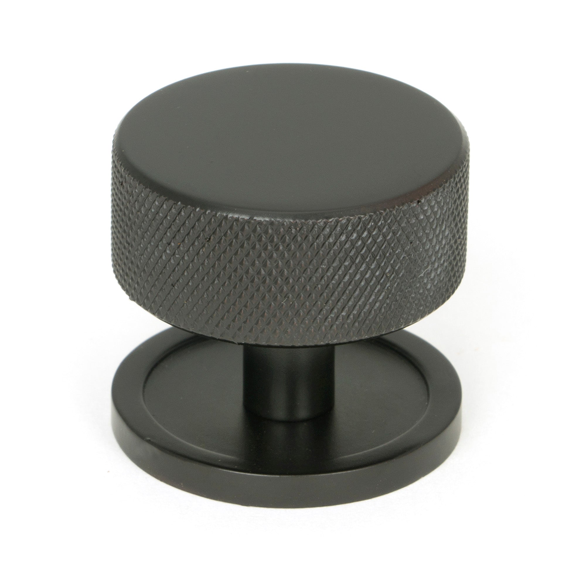 Aged Bronze Brompton Cabinet Knob - 38mm (Plain) | From The Anvil - Cabinet Knobs - From The Anvil - Yester Home