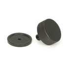 Aged Bronze Brompton Cabinet Knob - 38mm (Plain) | From The Anvil - Cabinet Knobs - From The Anvil - Yester Home