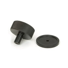 Aged Bronze Brompton Cabinet Knob - 38mm (Plain) | From The Anvil-Cabinet Knobs-Yester Home