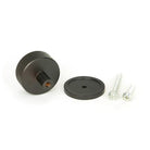 Aged Bronze Brompton Cabinet Knob - 38mm (Plain) | From The Anvil-Cabinet Knobs-Yester Home