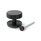 Aged Bronze Brompton Centre Door Knob (Beehive) | From The Anvil - Centre Door Knobs - From The Anvil - Yester Home