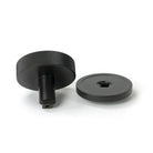 Aged Bronze Brompton Centre Door Knob (Plain) | From The Anvil-Centre Door Knobs-Yester Home