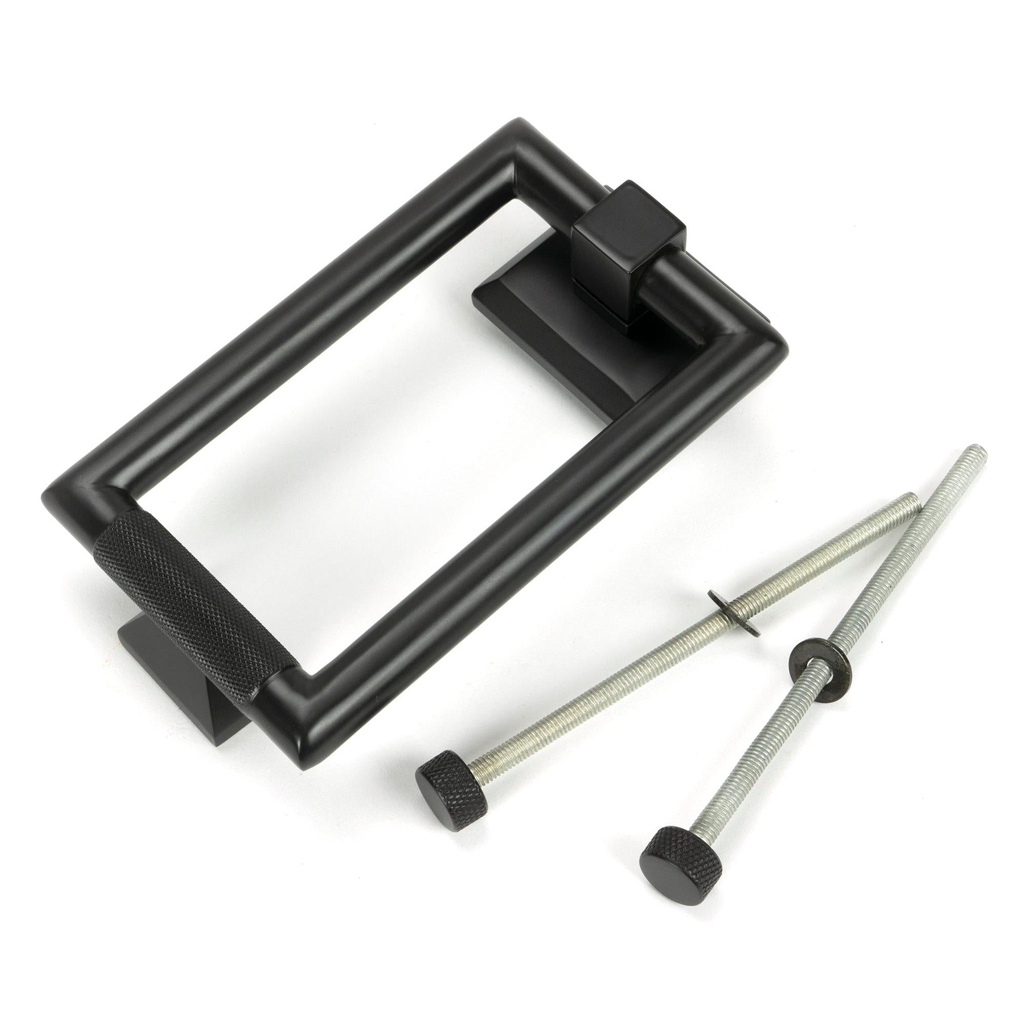 Aged Bronze Brompton Door Knocker | From The Anvil - Bolt-Through Door Knockers - From The Anvil - Yester Home