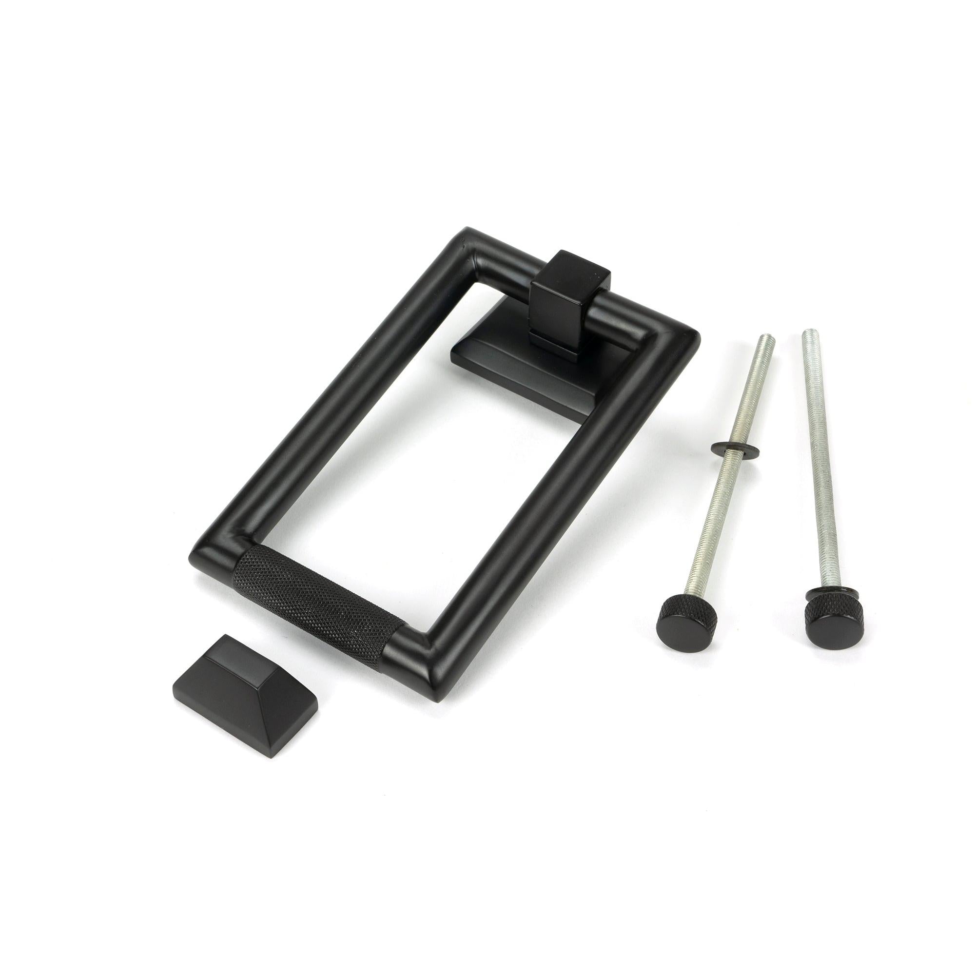 Aged Bronze Brompton Door Knocker | From The Anvil - Bolt-Through Door Knockers - From The Anvil - Yester Home