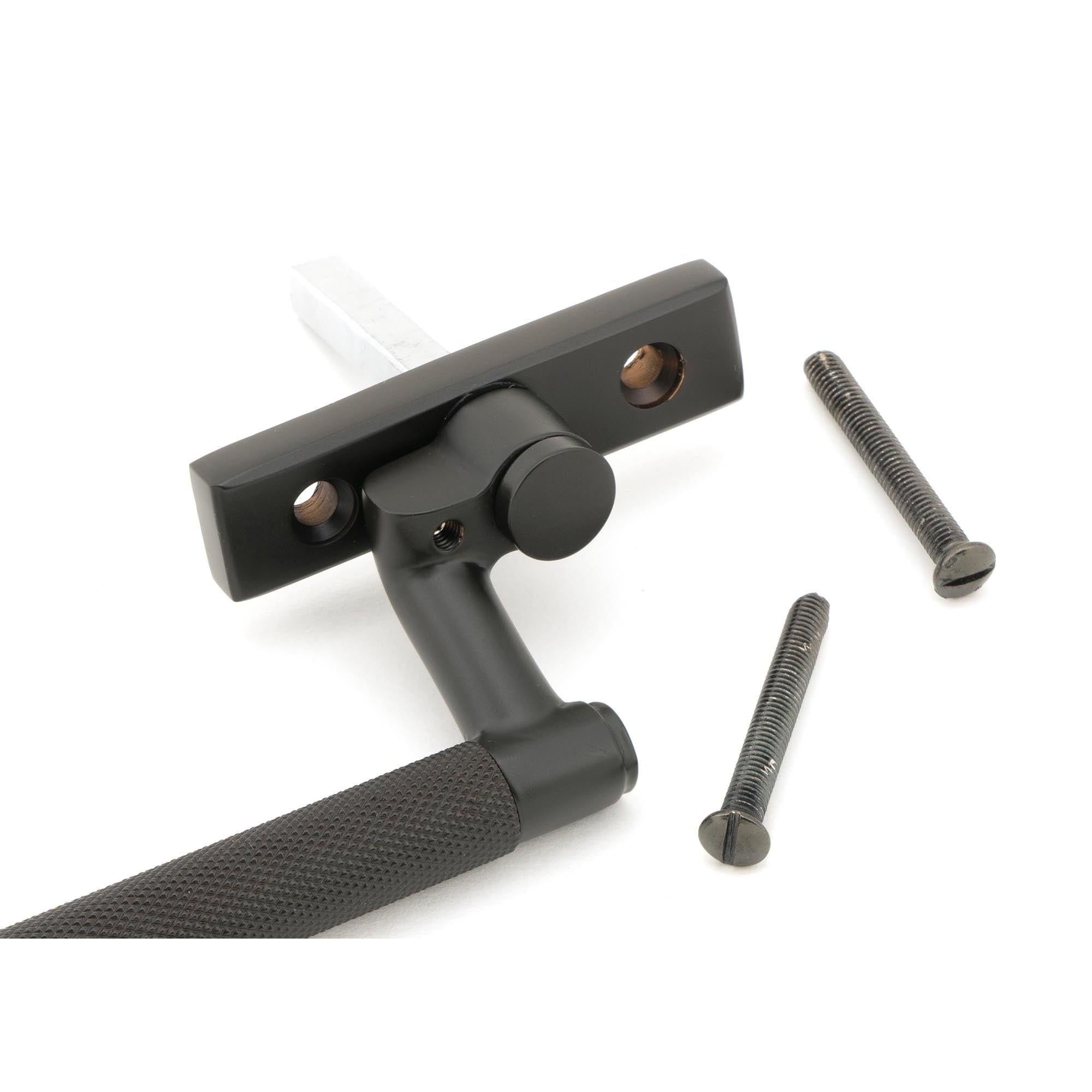Aged Bronze Brompton Espag - RH | From The Anvil - Espag. Fasteners - From The Anvil - Yester Home