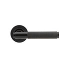 Aged Bronze Brompton Lever on Rose Set (Plain) - Unsprung | From The Anvil-Concealed-Yester Home