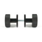 Aged Bronze Brompton Mortice/Rim Knob Set (Beehive) | From The Anvil-Mortice Knobs-Yester Home