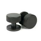 Aged Bronze Brompton Mortice/Rim Knob Set (Beehive) | From The Anvil-Mortice Knobs-Yester Home