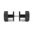 Aged Bronze Brompton Mortice/Rim Knob Set (Plain) | From The Anvil - Mortice Knobs - From The Anvil - Yester Home