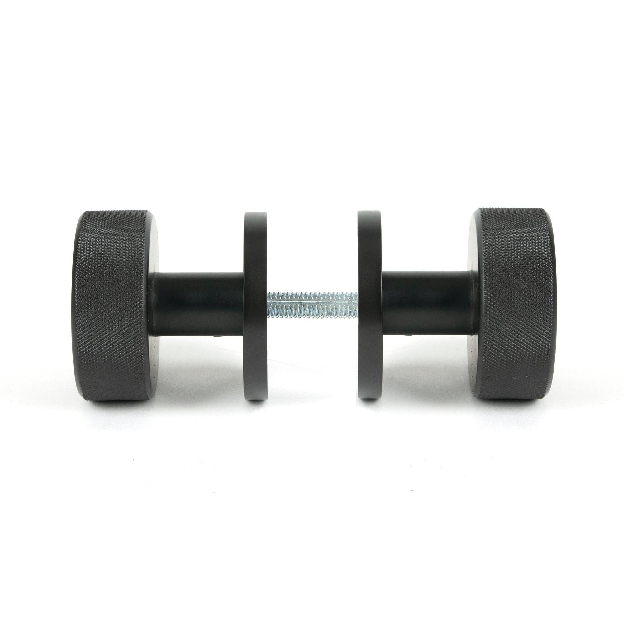 Aged Bronze Brompton Mortice/Rim Knob Set (Plain) | From The Anvil - Mortice Knobs - From The Anvil - Yester Home