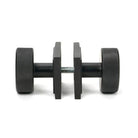 Aged Bronze Brompton Mortice/Rim Knob Set (Square) | From The Anvil-Mortice Knobs-Yester Home