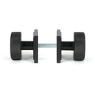 Aged Bronze Brompton Mortice/Rim Knob Set (Square) | From The Anvil - Mortice Knobs - From The Anvil - Yester Home