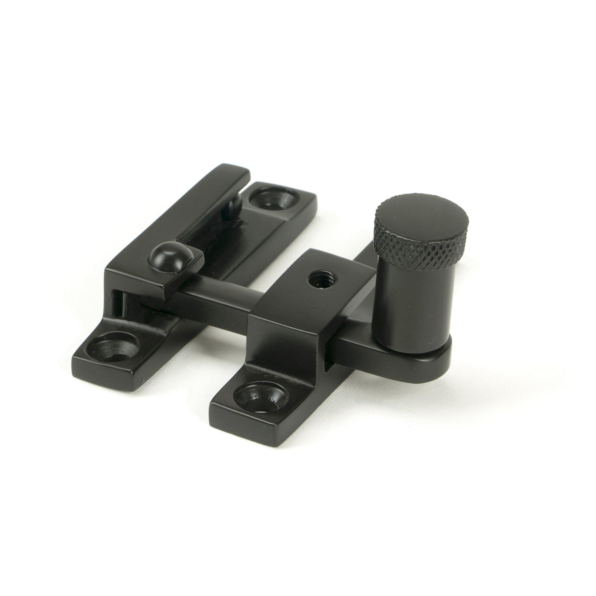 Aged Bronze Brompton Quadrant Fastener - Narrow | From The Anvil - Quadrant Fasteners - From The Anvil - Yester Home