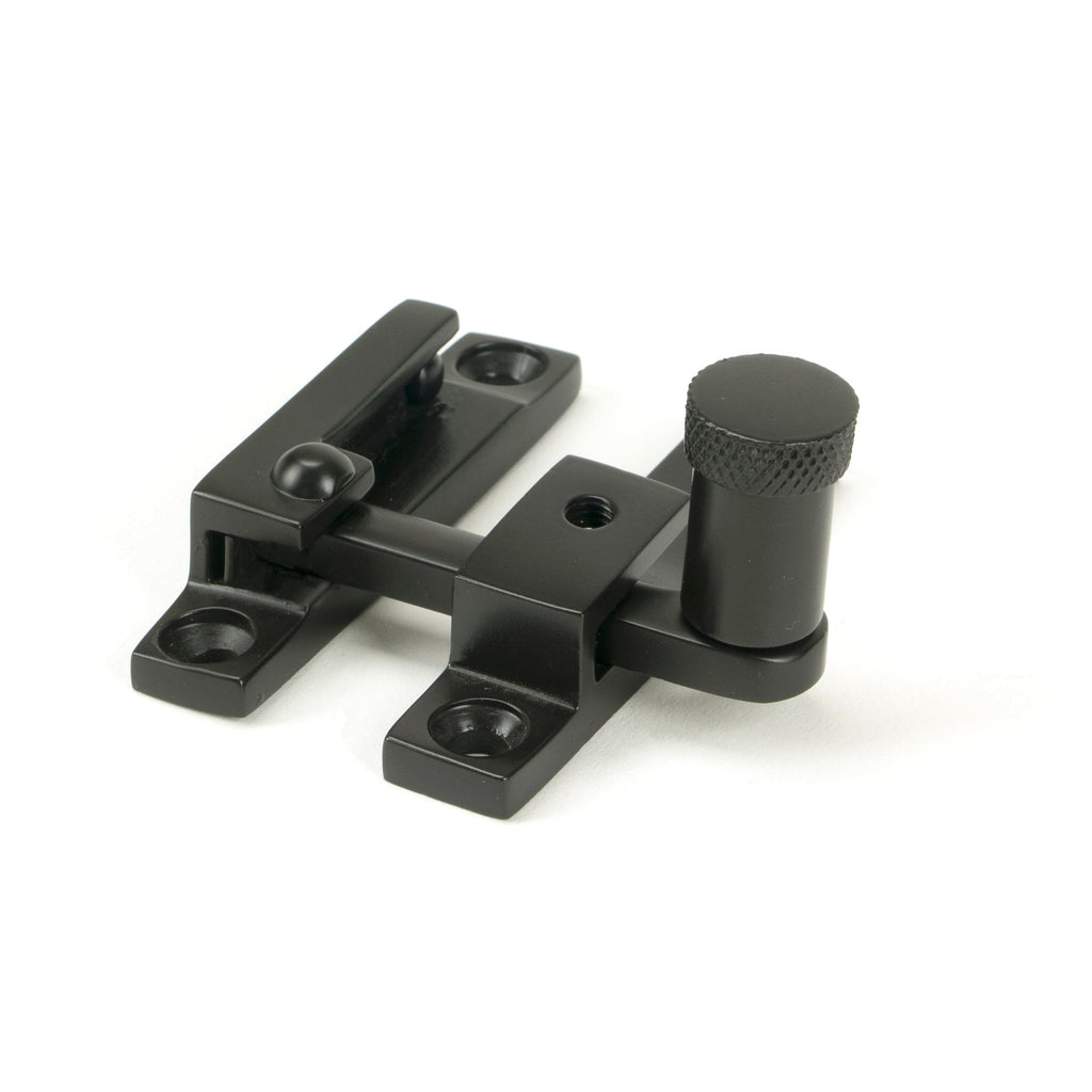 Aged Bronze Brompton Quadrant Fastener - Narrow | From The Anvil-Quadrant Fasteners-Yester Home
