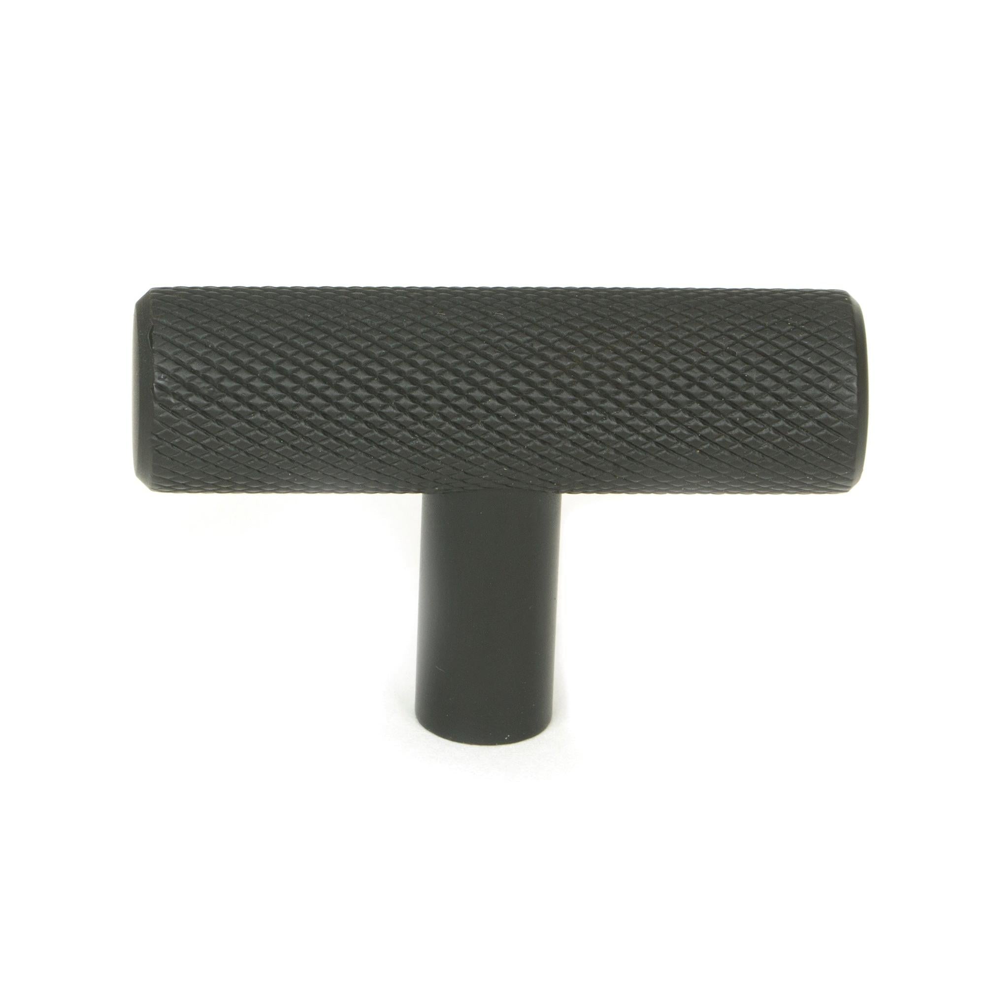 Aged Bronze Brompton T-Bar | From The Anvil - Cabinet Knobs - From The Anvil - Yester Home