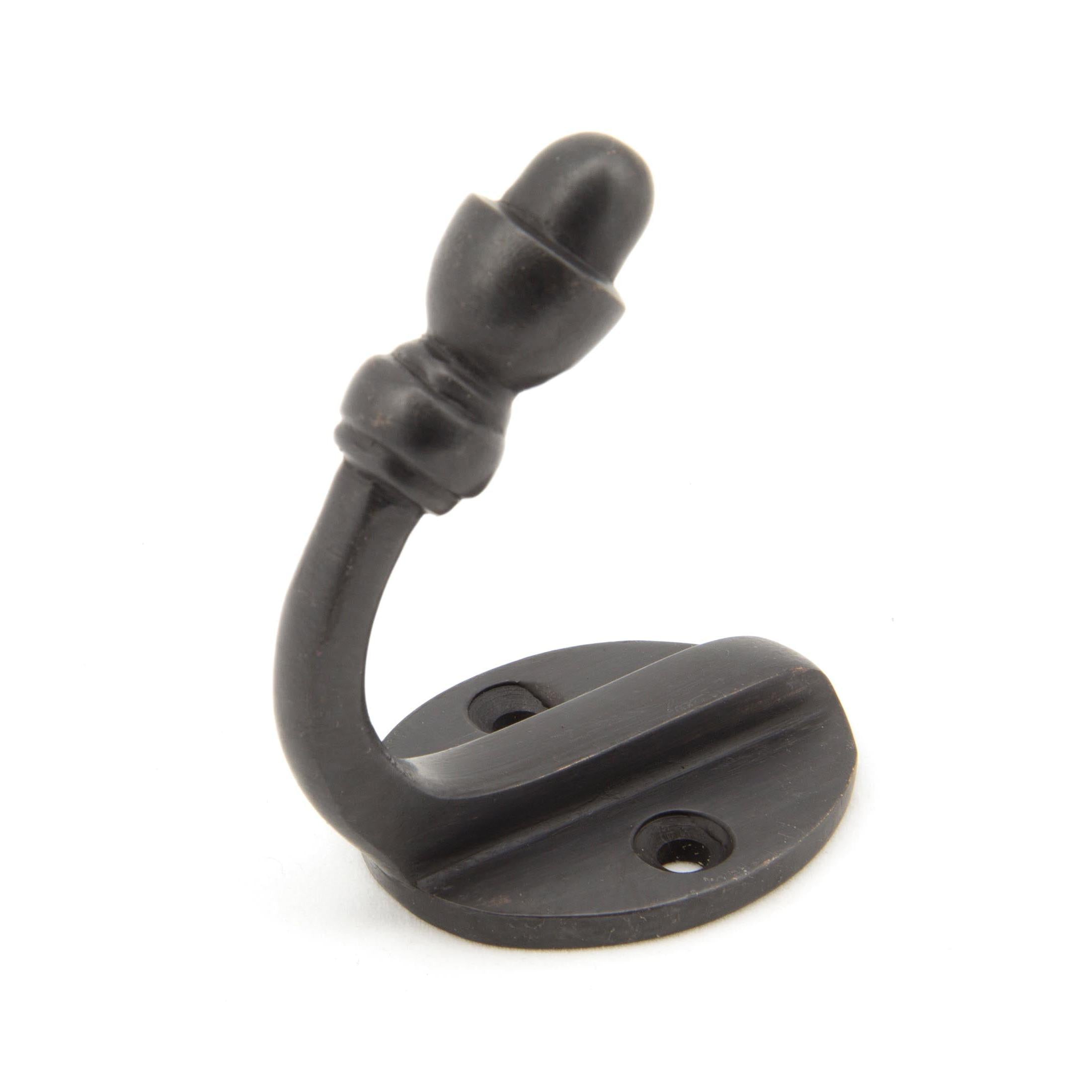 Aged Bronze Coat Hook | From The Anvil - Coat Hooks - From The Anvil - Yester Home