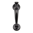 Aged Bronze Doctors Door Knocker | From The Anvil-Bolt-Through Door Knockers-Yester Home