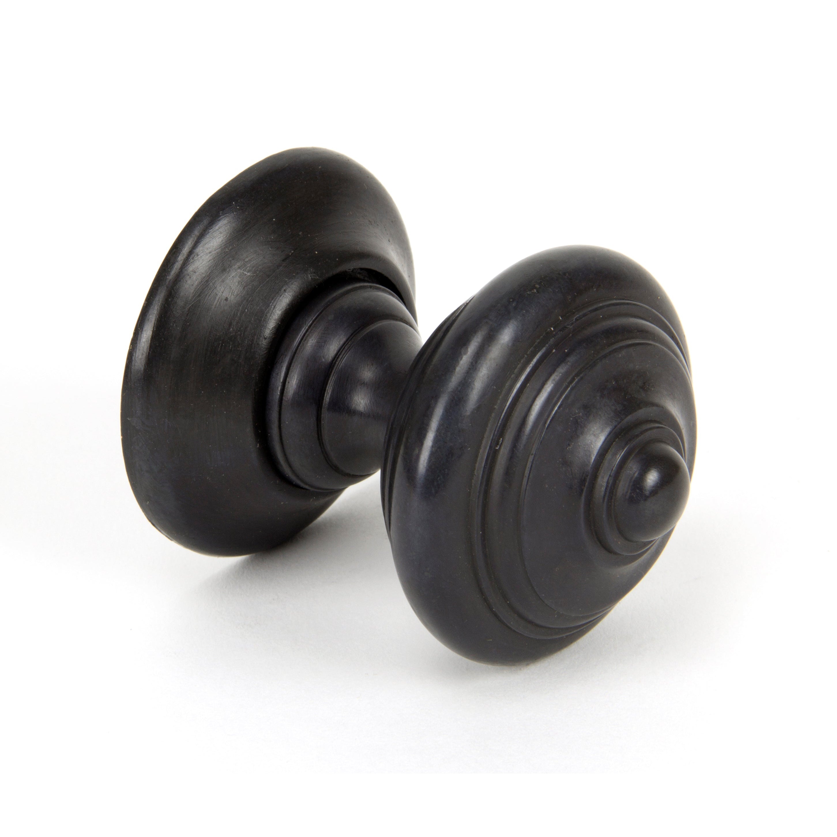 Aged Bronze Elmore Concealed Mortice Knob Set | From The Anvil-Mortice Knobs-Yester Home