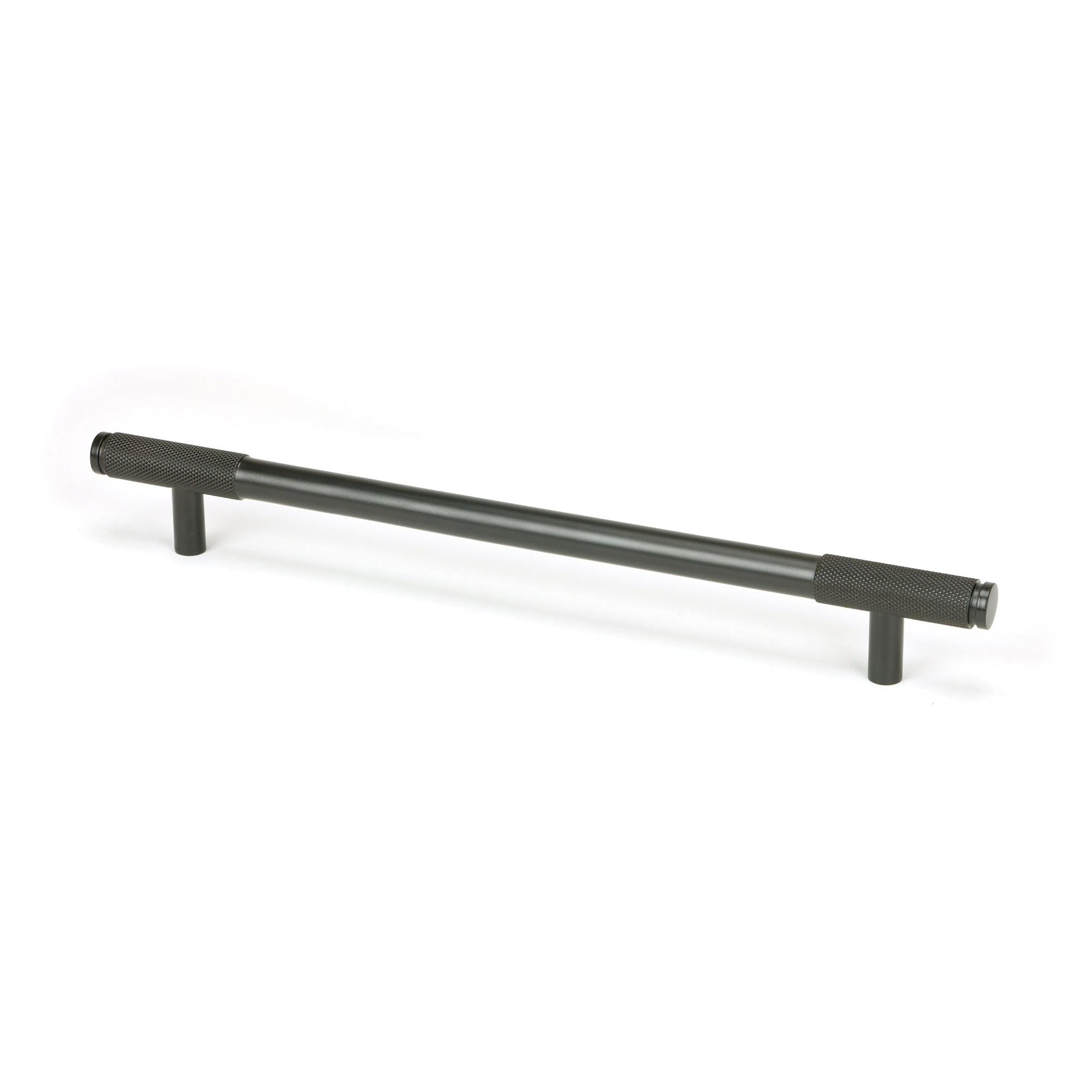 Aged Bronze Half Brompton Pull Handle - Large | From The Anvil - Pull Handles - From The Anvil - Yester Home