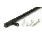 Aged Bronze Half Brompton Pull Handle - Large | From The Anvil - Pull Handles - From The Anvil - Yester Home