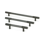 Aged Bronze Half Brompton Pull Handle - Large | From The Anvil-Pull Handles-Yester Home