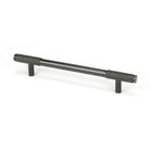 Aged Bronze Half Brompton Pull Handle - Medium | From The Anvil - Pull Handles - From The Anvil - Yester Home