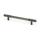 Aged Bronze Half Brompton Pull Handle - Medium | From The Anvil-Pull Handles-Yester Home